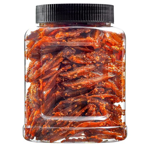 香辣小鱼仔麻辣小鱼干即食北海蜜汁银鱼解馋休闲小零食小吃下酒菜-图3