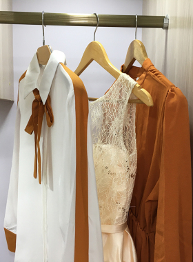 样板间衣帽间衣服女士手提包