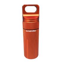 New 50ml Waterproof Capsule Tank Seal Bottle Aluminum Storag