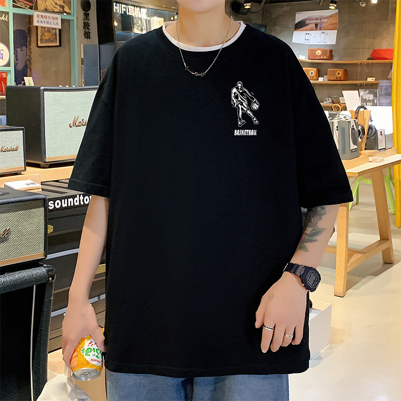 短袖男士t恤夏季宽松百搭打底衫 ufogT恤