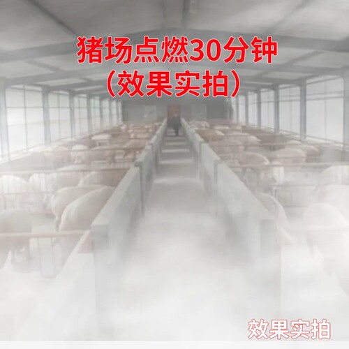 烟熏消毒散兽用养殖场消毒剂牛羊圈舍鸡舍禽用驱蚊烟雾艾草消毒粉 - 图3
