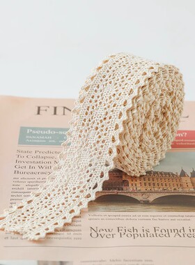 灵彩花边DIY棉线蕾丝布艺