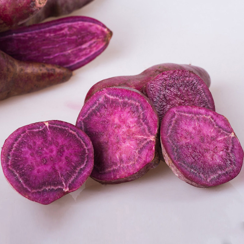 5斤沙地紫心番薯农家自种 轻果乐番薯