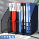A4 dual-folder folder with large capacity storage and strong clamping force