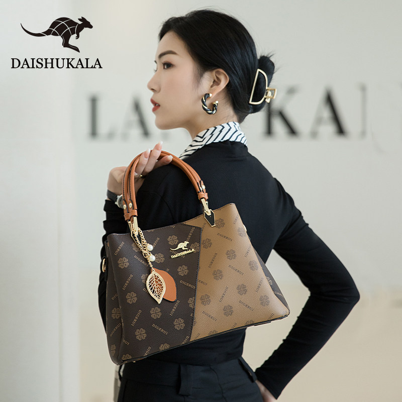 国际大牌真皮高端女包2024新款送妈妈礼物中年女士单肩斜挎手提包