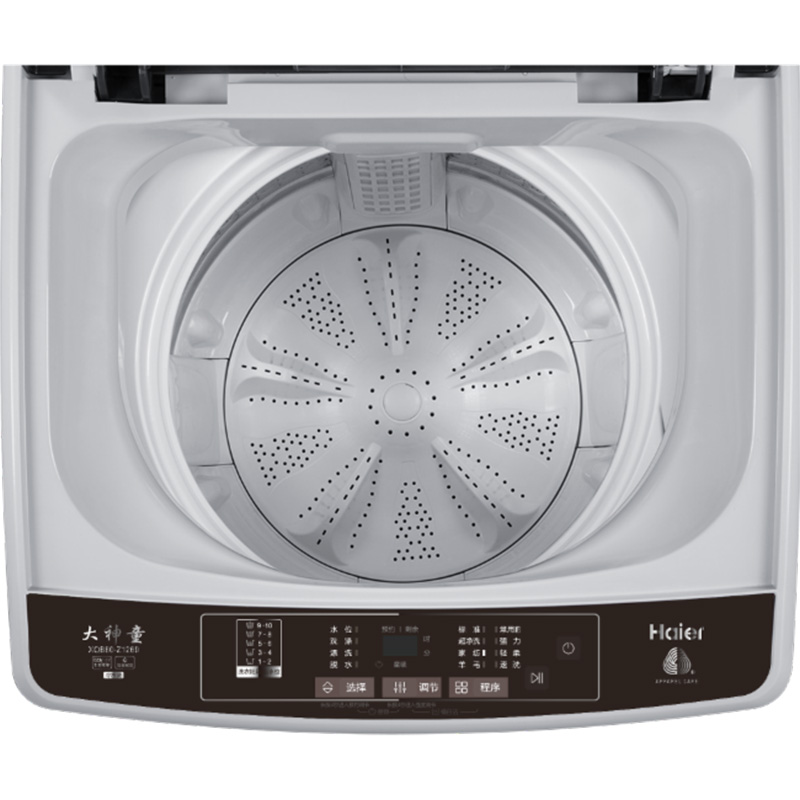公斤大神童家用全自动波轮洗衣机 8kg Z1269 XQB80 海尔 Haier 公斤大神童家用全自动波轮洗衣机 8kg Z1269 XQB80 海尔 Haier