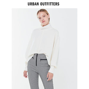 UO-Urban outfitters针织衫时尚休闲宽松气质套头高领毛衣女新款
