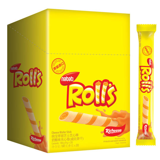 印尼进口食品丽芝士奶酪芝心棒180g玉米棒160g独立包装
