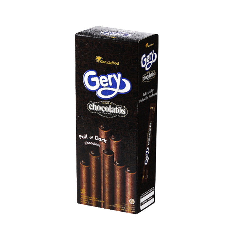 gery160g黑心棒印尼进口芝莉巧克力 筋斗云食品夹心饼干