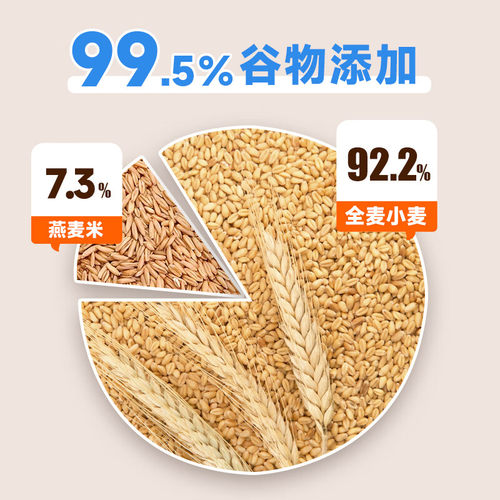 西麦空气全麦脆400g盒装燕麦棒麦片健身自律早餐代餐即食营养饱腹 - 图3