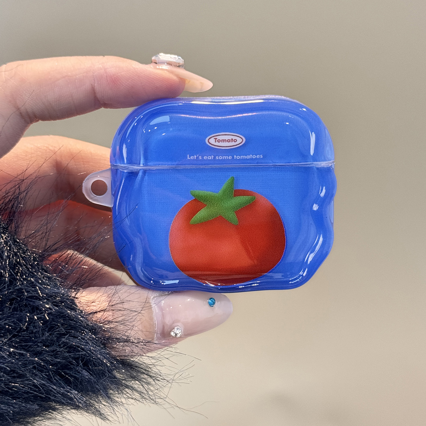 【每日新品】趣味ins蓝底西红柿适用airpodspro2保护套4代airpods3耳机套二代苹果airpodspro3无线蓝牙耳机壳,淘宝优惠券,粉丝福利购,淘宝优惠卷