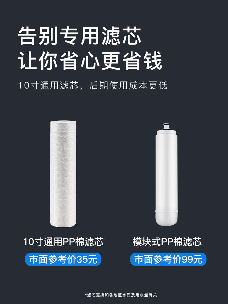 3 1微废水世韩净水器家用反渗透膜 世韩电器净水器