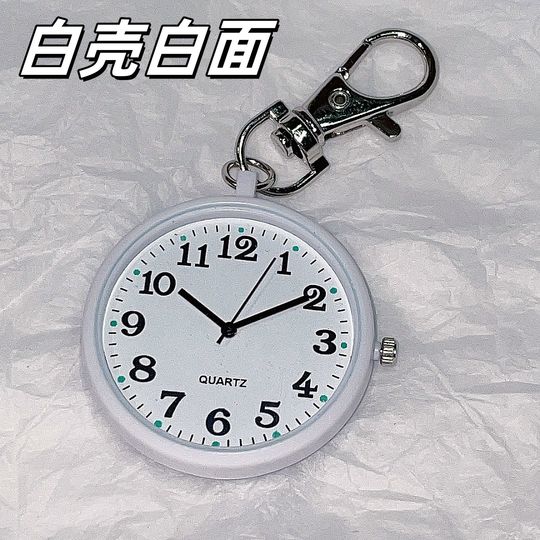 公务员考试专用随身带小表中考怀表男女学生挂表护士表看时间石英