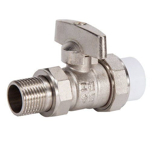 顶建4分6分20 25PPR水管管件配件外丝外牙活接直柄铜球阀热熔阀门 - 图0