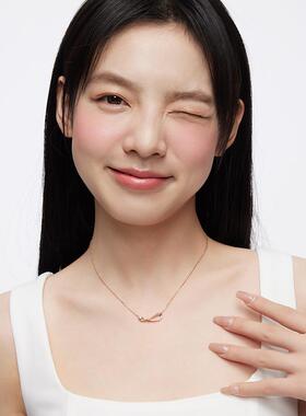 卡蒂罗无限星芒项炼女生925银ins轻奢小众锁骨炼银配饰生日礼物