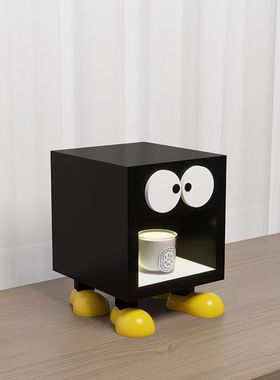 方形煤球无火无烟融蜡灯ins扩香台灯卡通艺术氛围烛台小夜灯香薰