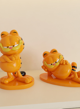 2024新款大加菲猫大电影经典造型客厅玄关桌面办公室装饰生日摆件