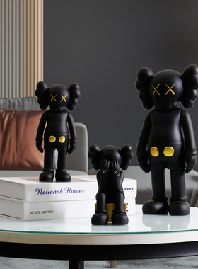 潮玩轻奢风家居客厅电脑饰品摆件