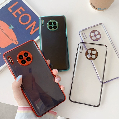 Huawei P40 Case Case P30 Transparent Elecloplating Mate30 Индивидуальный мужчина Mate20 Женский Nova6 Полный инклюзивный