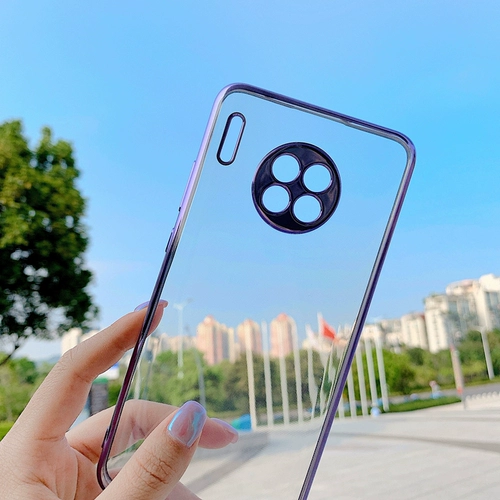 Huawei P40 Case Case P30 Transparent Elecloplating Mate30 Индивидуальный мужчина Mate20 Женский Nova6 Полный инклюзивный