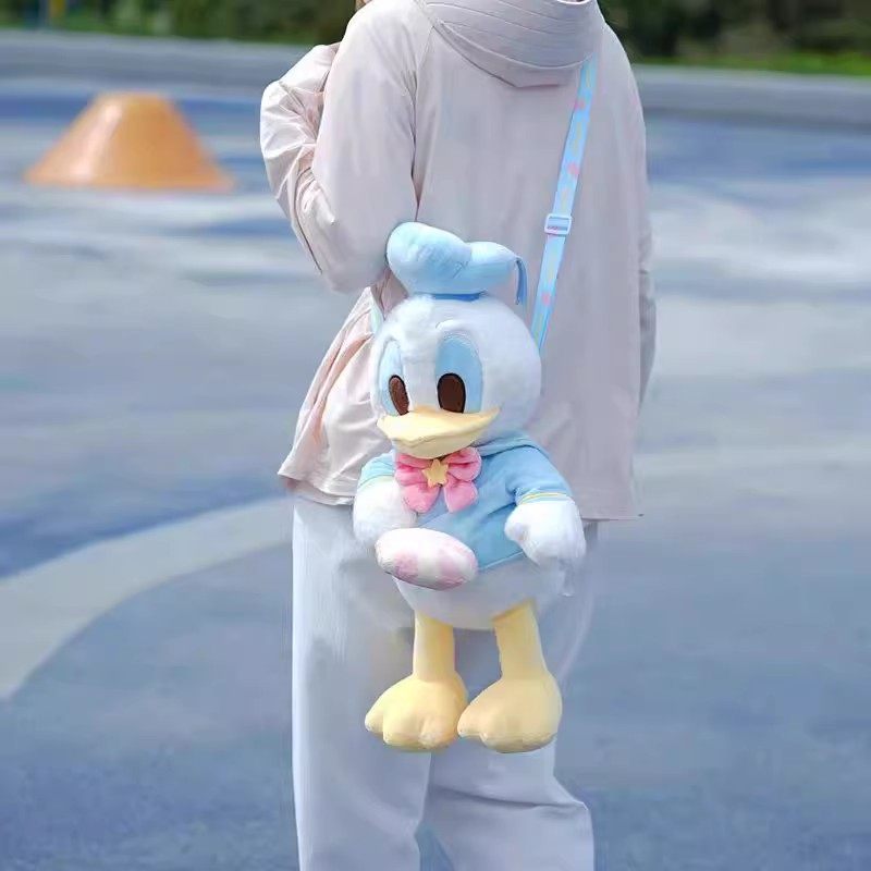 正版唐老鸭挂件毛绒钥匙扣玩具偶送儿童男女生日圣诞节礼物