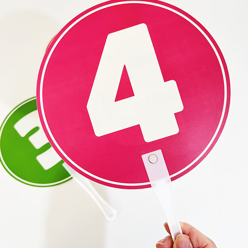 英语早教小学生课堂答题比赛抢答道具YES NO对错 ABCD 1234手举牌,淘宝优惠券,粉丝福利购,淘宝优惠卷