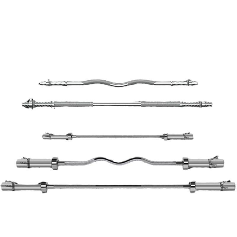 杠铃杆高品质钢深蹲练臀举重奥杆健身房家用直曲杆卧推杆 - 图3