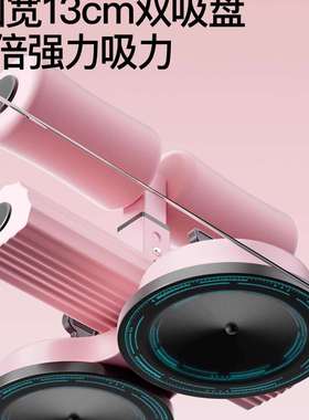 仰卧起坐辅助器中考专用拉力绳家用室内固定脚器卷腹双吸盘小学生