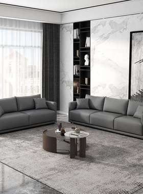 科技布艺沙发小户型简约现代公寓客厅卧室服装店双三人轻奢经济型