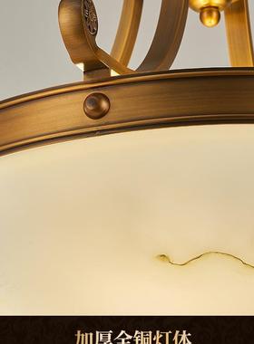 欧式吸顶灯卧室灯圆形led阳台灯过道灯具欧式简约复古玄关灯客厅