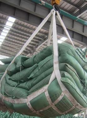 石材扁平吊网涤纶吊货网起重吊网码头吊装网兜装卸吊袋