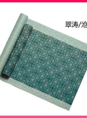 ⇛拾茗唐草纹织锦茶席双面使用新中式复古桌旗布轻奢宫廷风