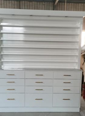 简洁带灯组合展示柜美甲油陈列柜展示柜储物柜