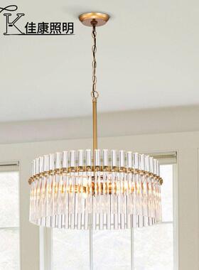 后现代轻奢玻璃吊灯客厅灯大厅卧室餐厅现代简约大气水晶灯具套餐
