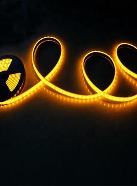 安装在信号灯灯杆的横臂和竖杆上的或安装在树上的发光灯带6米