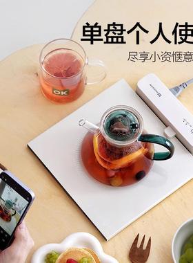 mokkom磨客暖菜板饭菜保温板热菜板家用暖菜垫多功能方形餐桌暖菜