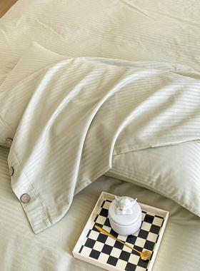 60支长绒棉四件套提花贡缎纯棉被套南通床上三件套全棉床单被罩4