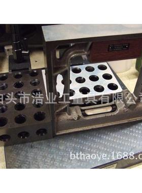 25x50x75公制23孔平行垫块23孔铣床平行垫铁虎钳平型等高块