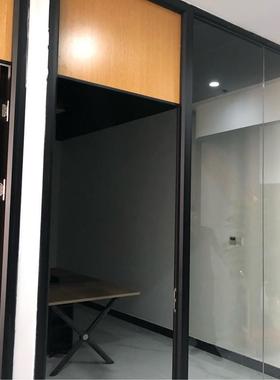 惠州办公隔断高隔断型材玻璃隔断墙铝合金办公室隔断百叶隔断汕头