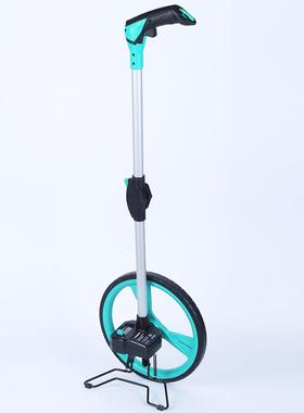 史易斯户外道路机械式测距轮手推滚轮尺子数显长度测量测距轮