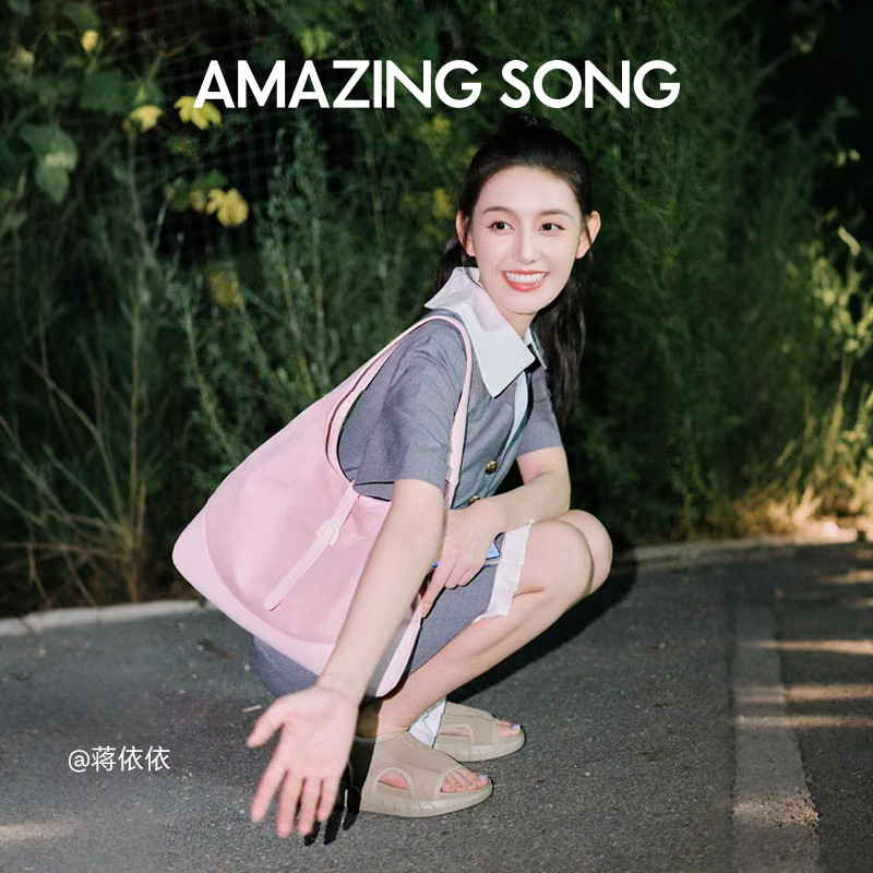 Amazing Song乙颂三角包小号新款休闲通勤托特包单肩紫色包包女款,淘宝优惠券,粉丝福利购,淘宝优惠卷