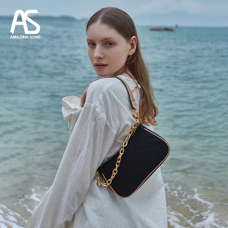 as小众2020新款潮法棍腋下夏单肩包 Amazing Song女士包袋