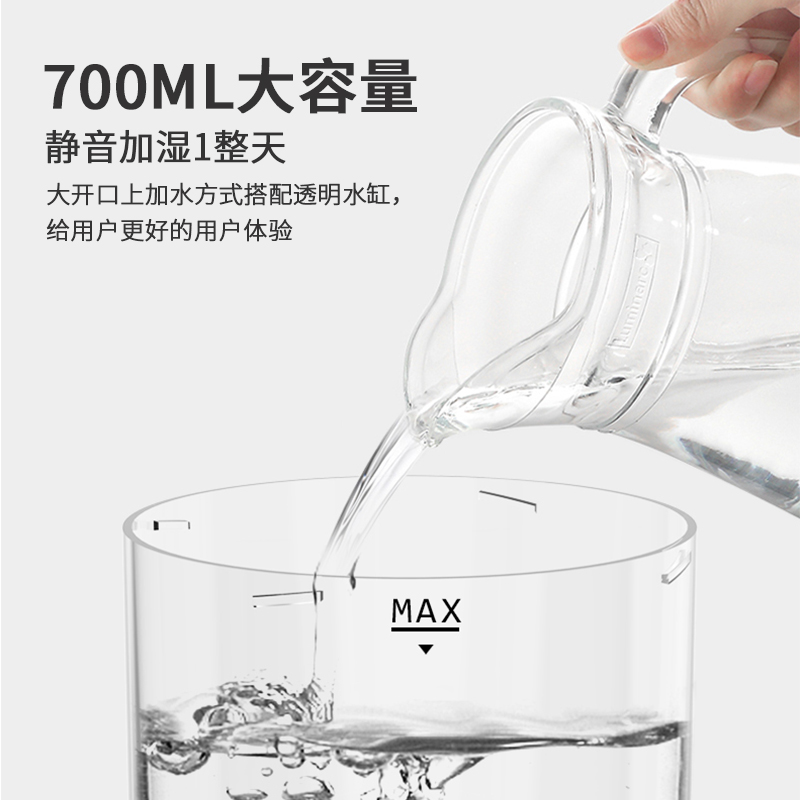 赢然旗舰店香薰加湿器大雾量家用静音卧室可爱卡通小型车载孕妇婴儿增湿大雾2