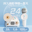 双麦克风话筒音响一体无线蓝牙唱K歌儿童家庭用ktv小音箱实用礼物