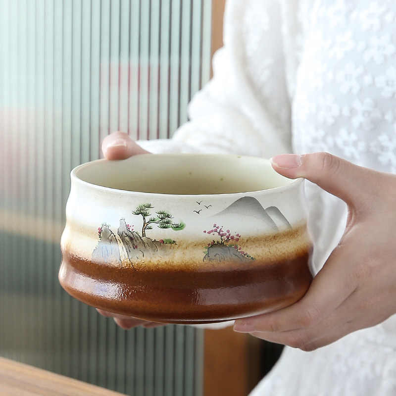 抹茶茶碗 小倉寅介 茶碗 白 裏千家 茶道 御本手 紫陽花 茶道具