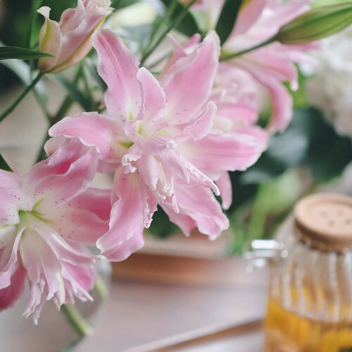 百合皇后|重瓣百合 鲜花云南直发  百合花 顺丰空运包邮 A级鲜花 - 图1