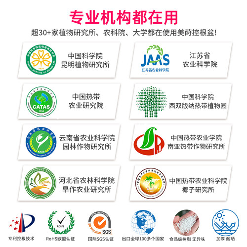 美莳大口径塑料控根多肉花盆肉肉盆景拼盘专用大号透气花盆带托盘 - 图3