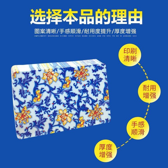 100 full box blue and white porcelain playing cards manufacturer chess and card room thickened hard 5 Landlord chips playing cards wholesale cheap