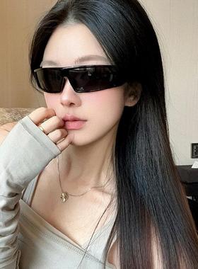 2025新款高级感两用太阳眼镜发箍二合一旅游拍照出片抗UV太阳眼镜