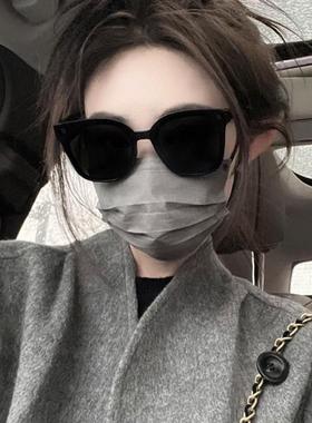 2025新款gm太阳眼镜女高级感太阳眼镜抗UV近视开 车时尚大脸显瘦